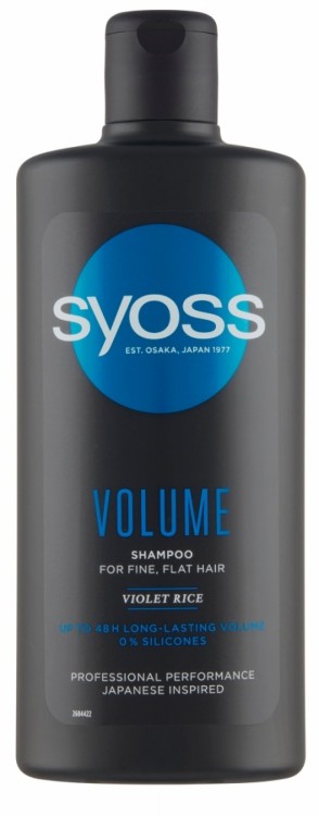 Syoss šampon na vlasy Volume 440ml | Kosmetické a dentální výrobky - Vlasové kosmetika - Laky, gely a pěnová tužidla na vlasy